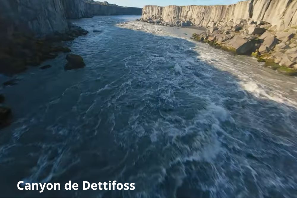 Dettifoss canyon Iceland 