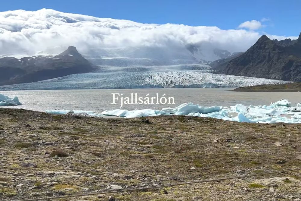 Vatnajokull: How a glacier sits on top of an active volcano fjallsárlón – the glacier