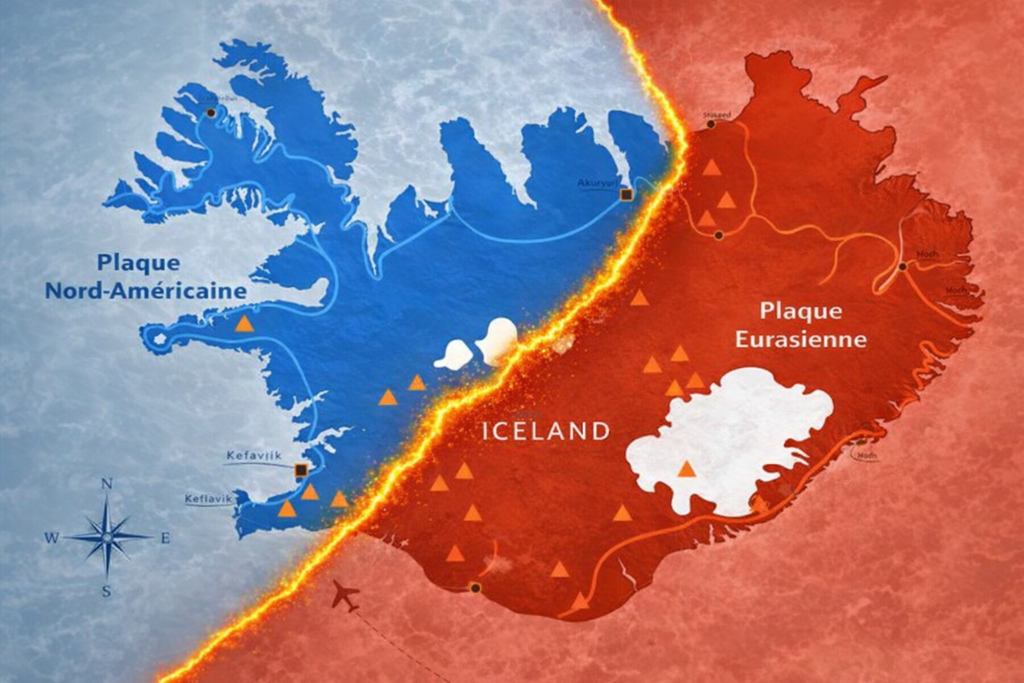 Iceland , Where Two Continents Meet