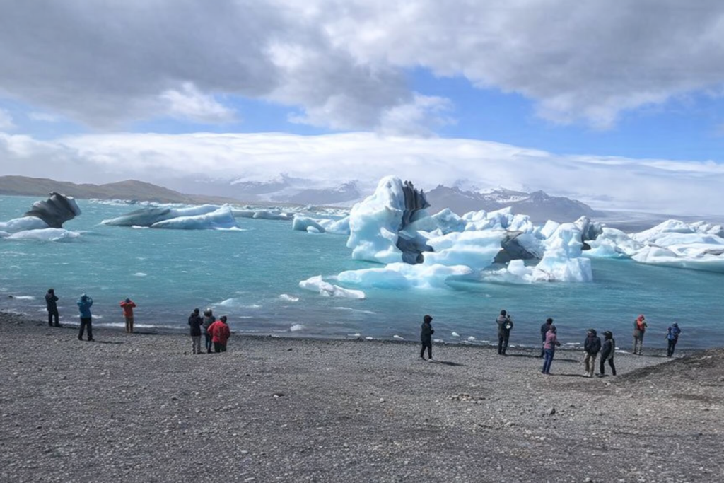 How to Plan a Geology Road Trip in Iceland: A Thoughtful Traveler's Guide jokulsarlon icebergs carrying 10 000 years of volcanic memory