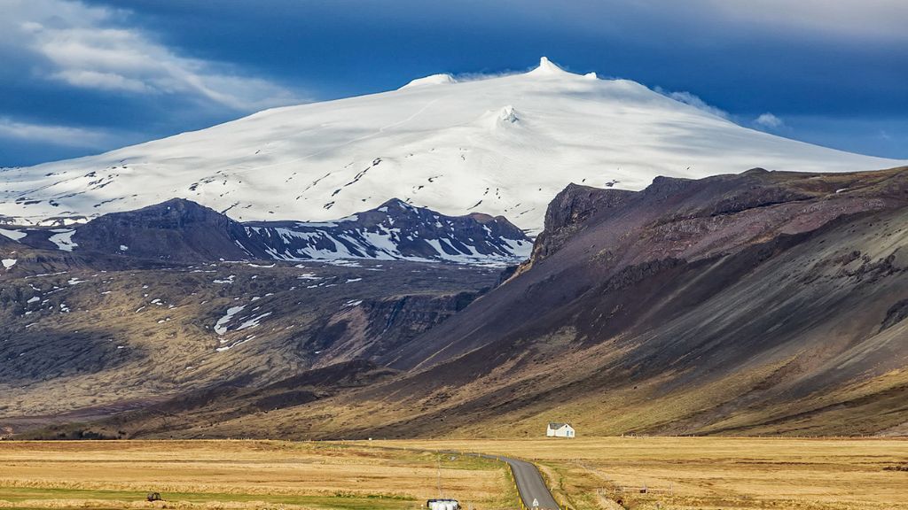 snaefellsjokull volcano