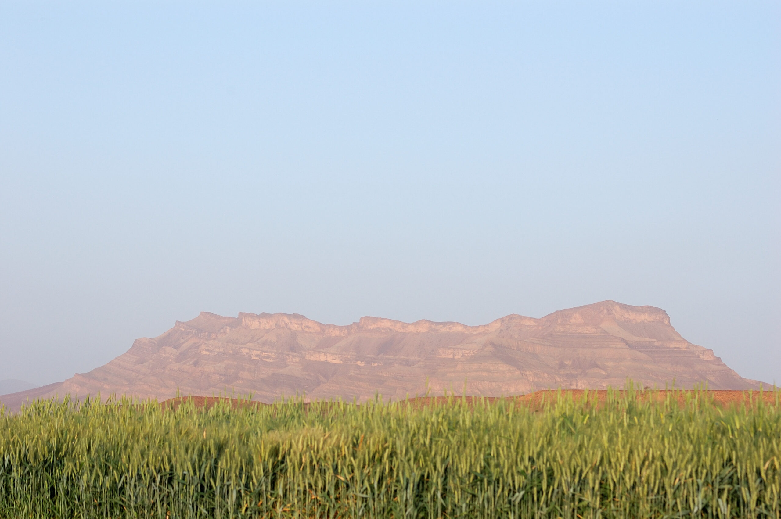 Jbel Kissane, a striking example of Jbel Bani geology near Agdz in Morocco's Anti-Atlas