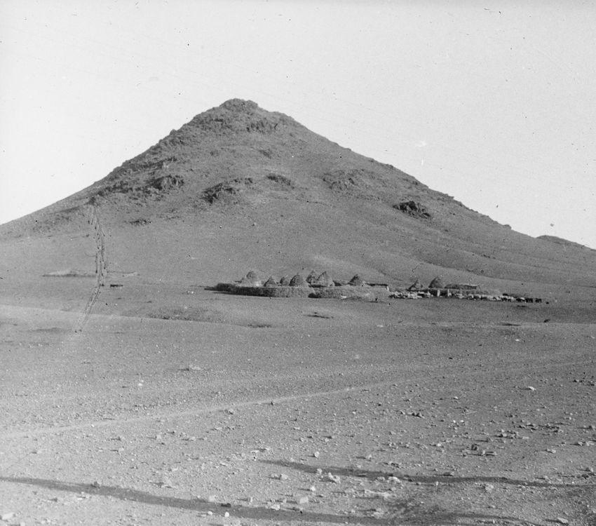 Pastoral village at the foot of the Jebilet hills, early 20th century